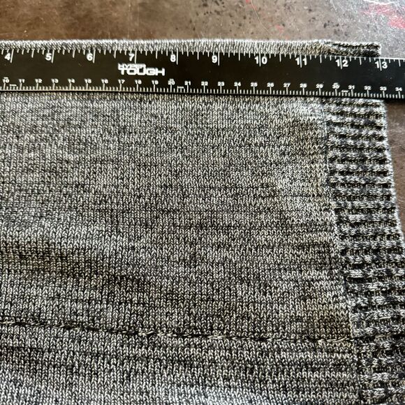 Lululemon Divinity Poncho Women One Size Gray Knit Sweater Comfortable Travel - Picture 5 of 7